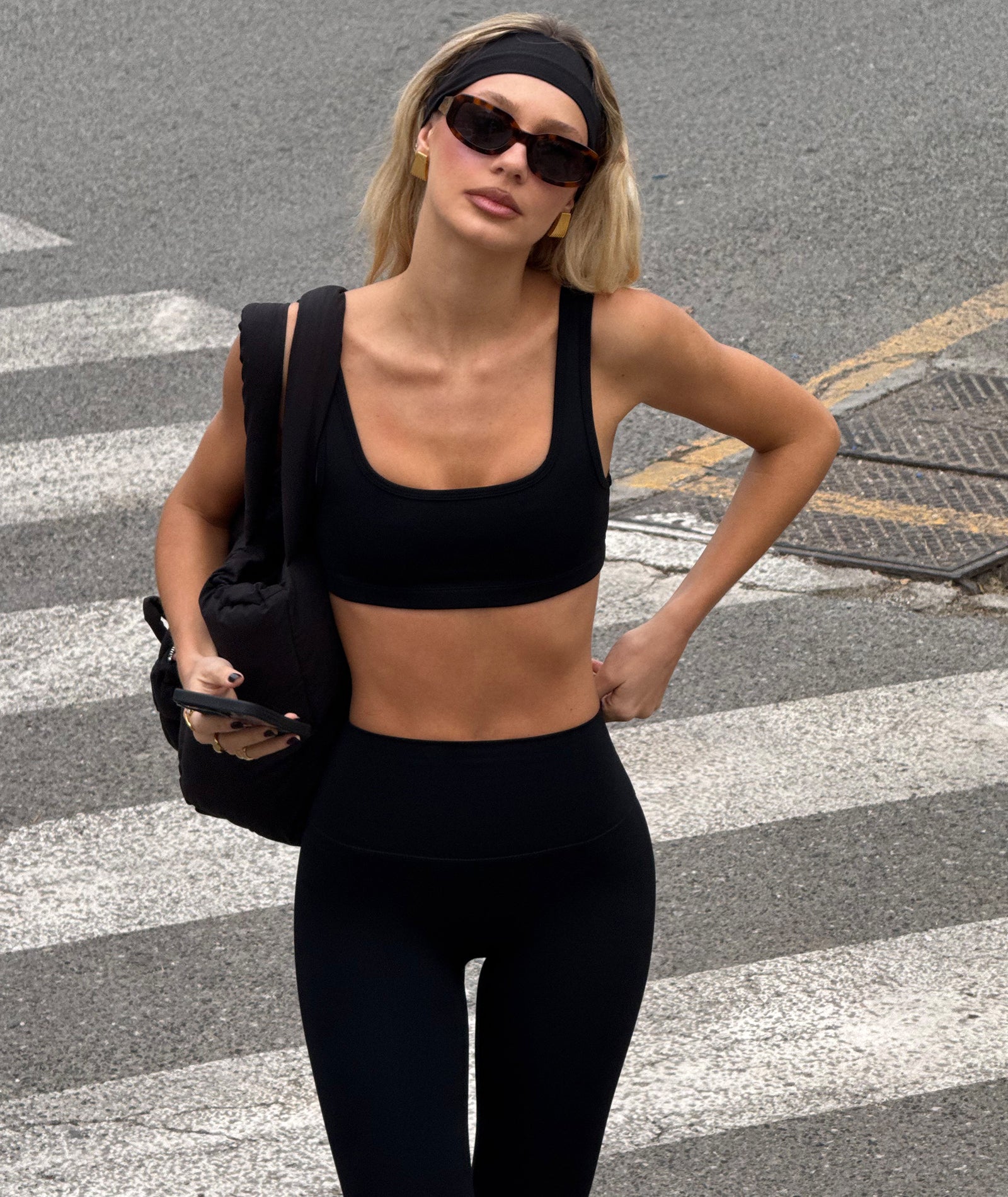 VEHLA Sporcu Sütyeni Black