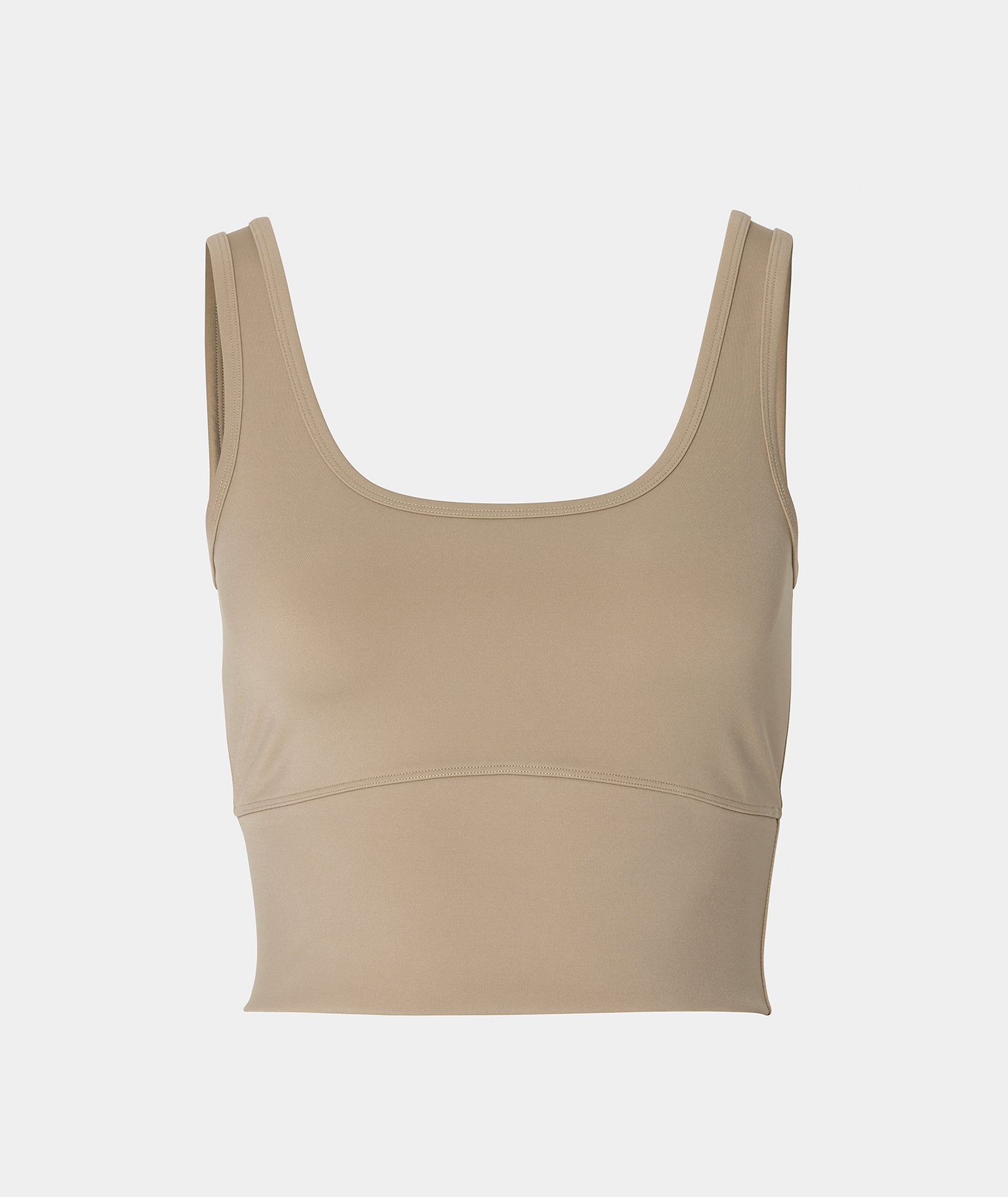 VEHLA Crop Atlet Taupe