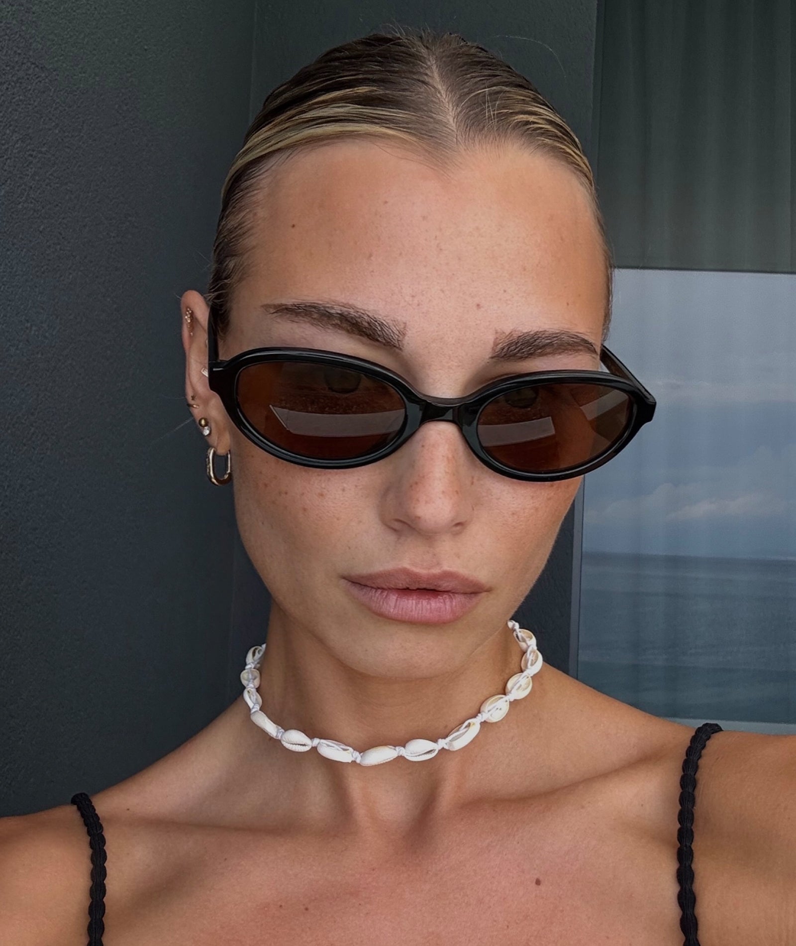 VEHLA June Black/Choc Güneş Gözlüğü